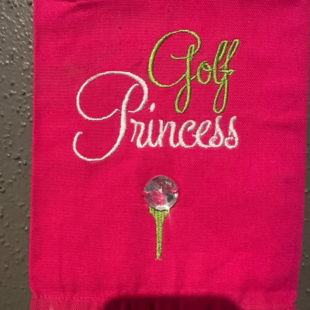 Design Design Golf Princess Tea Towel with Green Ruffle - Picture 10 of 10